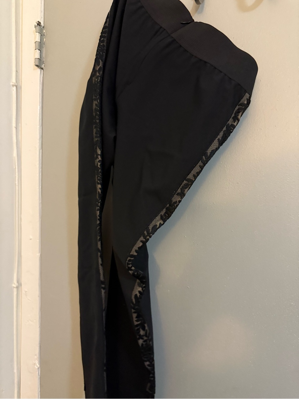 Stella McCartney Black Jogger Pants with Subtle Dark Trim